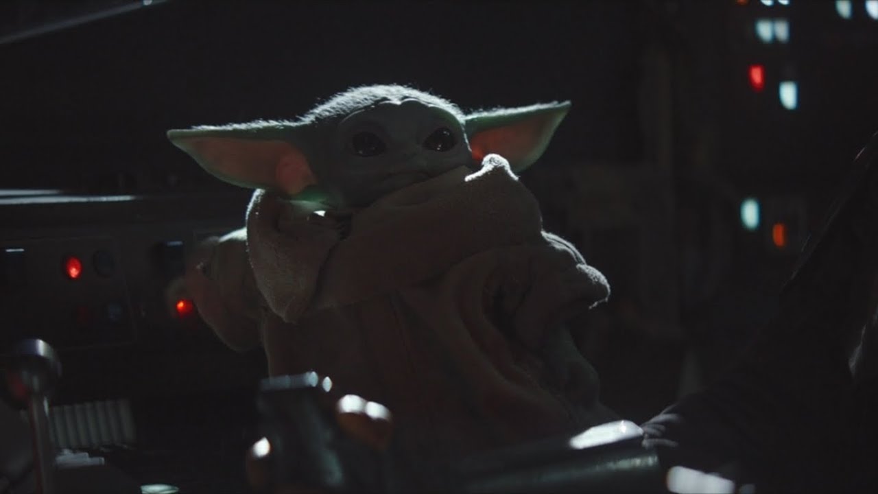 Baby Yoda Goes Flat