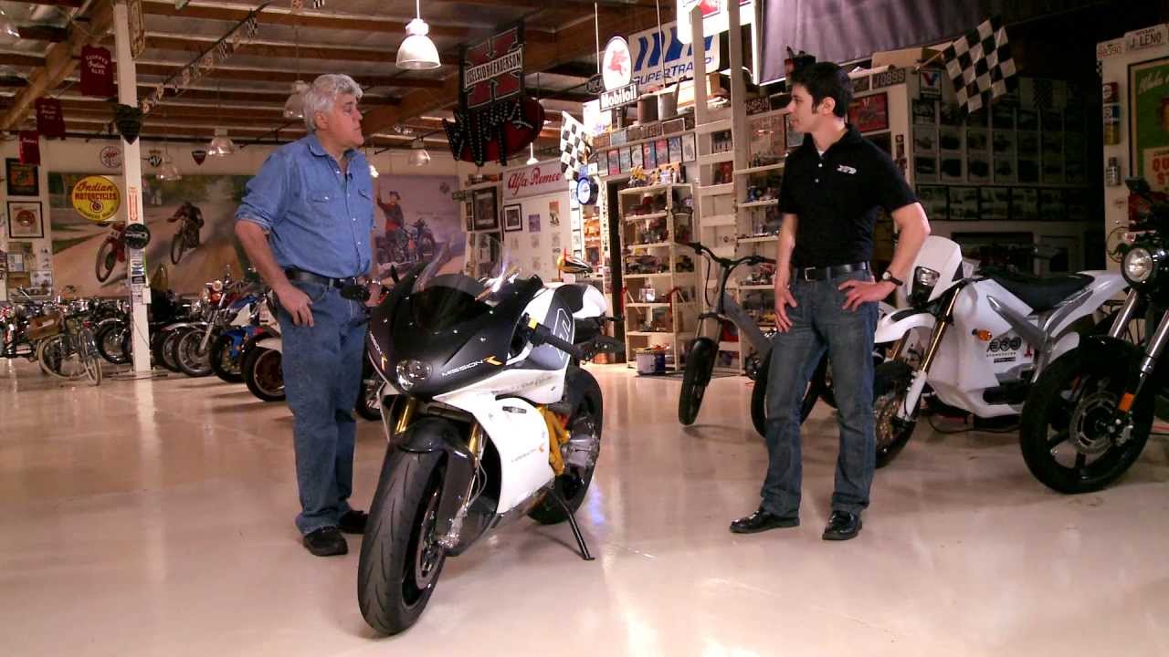 Electric Motorcycle – Mission Motors Mission-R – Jay Leno’s Garage