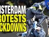 Dutch Protesters Have HAD IT With Lockdowns