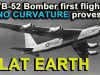 53,000 feet (16km) flight by YB-52 Bomber proves EARTH IS NOT A GLOBE!
