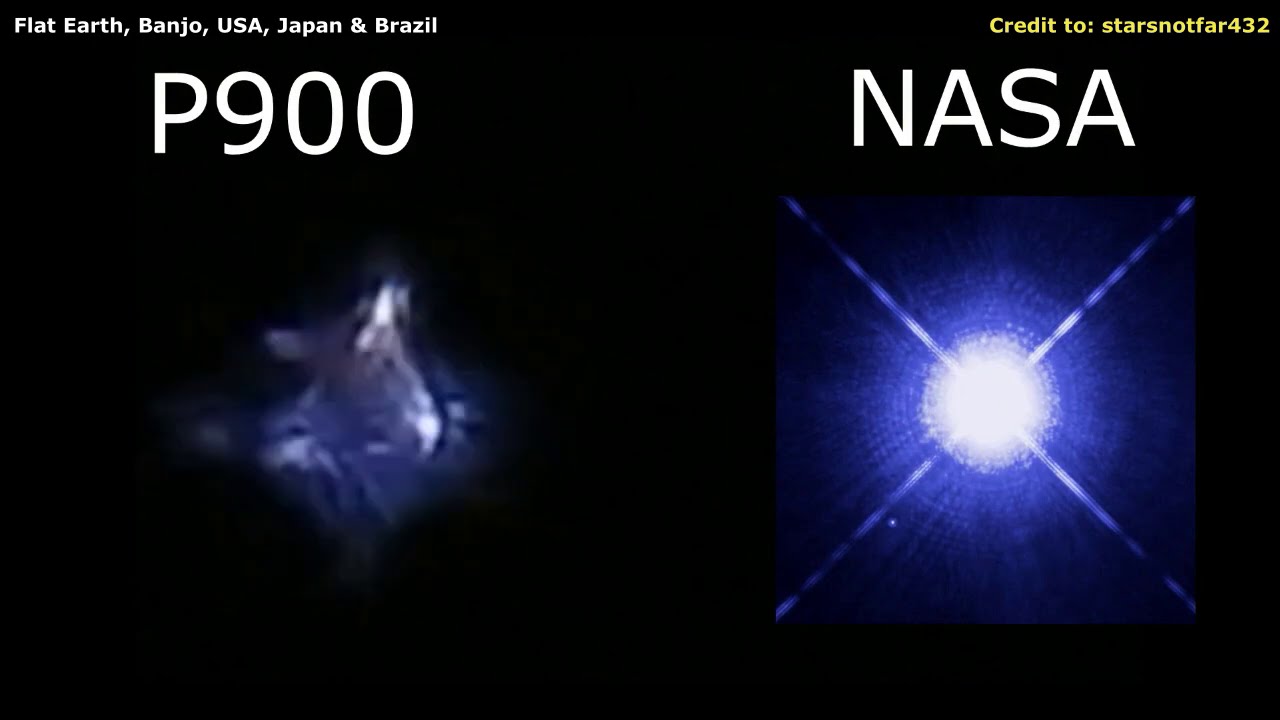 Nikon P900 REAL STARS vs NASA’s CGI Cartoon Fake Images