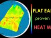 FLAT EARTH proven by FLIGHT HEAT MAP