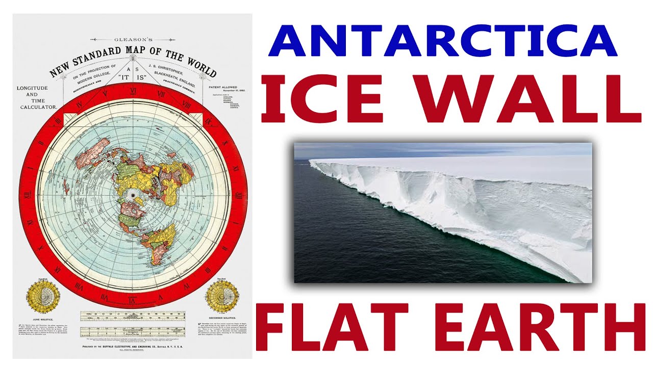 ANTARCTICA – The ICE WALL Surrounding the FLAT EARTH