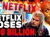 Netflix Collapse Continues! Down 100 BILLION Dollars & Woke Programming To Blame!