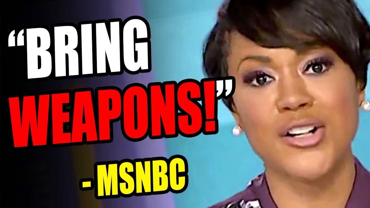 WTF! MSNBC Guest Calls On Audience To “TAKE UP WEAPONS” In “War” Against Republicans! INSANE.