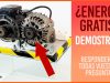 Cómo hacer un generador de ENERGIA GRATIS con un ALTERNADOR DE COCHE⚡💡💡⚡