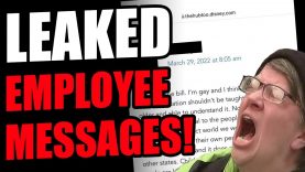 LEAKED Disney Employee Messages Shows EVEN Disney Insiders DONT SUPPORT The Woke Nonsense!