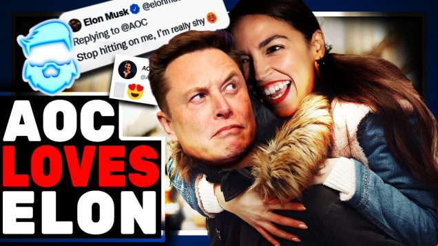 Elon Musk Just DEMOLISHED Alexandria Ocasio-Cortez & She’s Been Melting Down All Day!