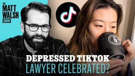 Lazy And Depressed TikTok Lawyer Celebrated For “Bravery”