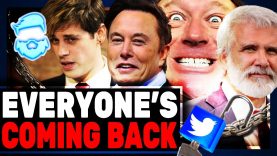 Elon Musk Will Allow Alex Jones & MUCH More To Return To Twitter After Unbanning Donald Trump!