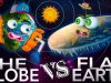 EPIC RAP BATTLES OF HISTORY: Globe Vs Flat Earth (mirror ft Flat Earth Man)