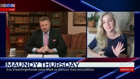 Political commentator Eva Vlaardingerbroek discusses god and politics with Mark Steyn.