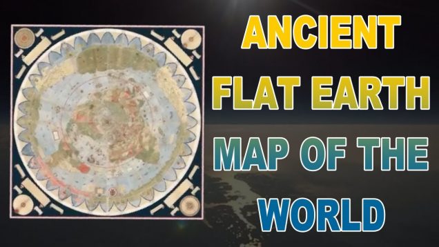 Ancient Flat Earth World Map