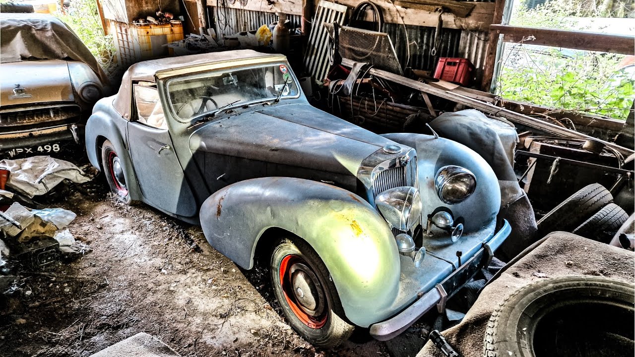 TONS OF RARE CLASSIC CARS LEFT TO ROT!