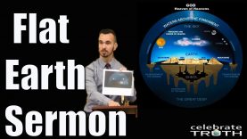 Pastor Preaching Flat Earth Truth from the Bible
