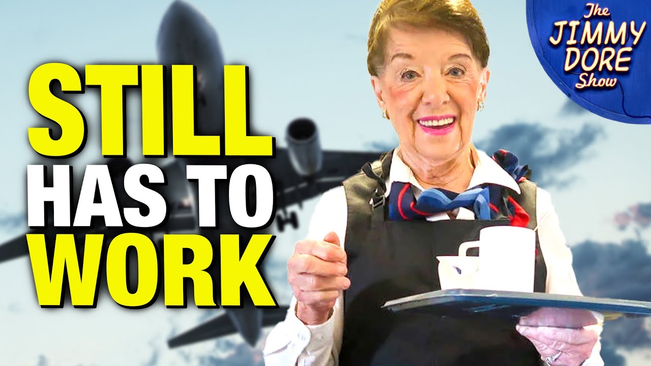 86 Year Old Flight Attendant Is Still Working. Why?