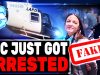 AOC BUSTED Faking Handcuffing During Arrest At Supreme Court Protest! Alexandria Ocasio-Cortez Lies