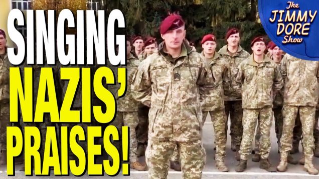 Video: Ukraine Soldiers Sing Praises Of WW II Era N@zi