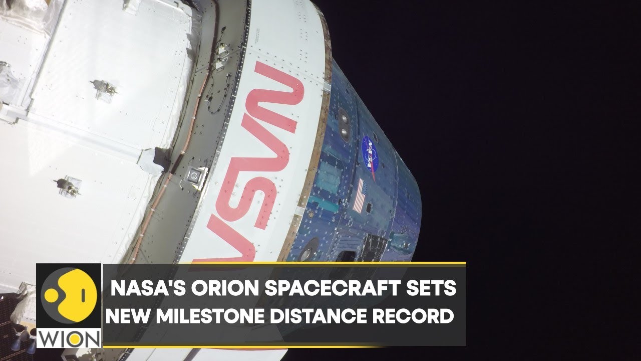 NASA’s Orion spacecraft sets new milestone distance record | World News | English News | WION