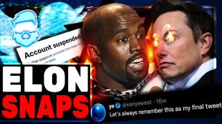 Elon Musk SNAPS & Bans Kanye West From Twitter Betraying His Commitment To Free Speech!