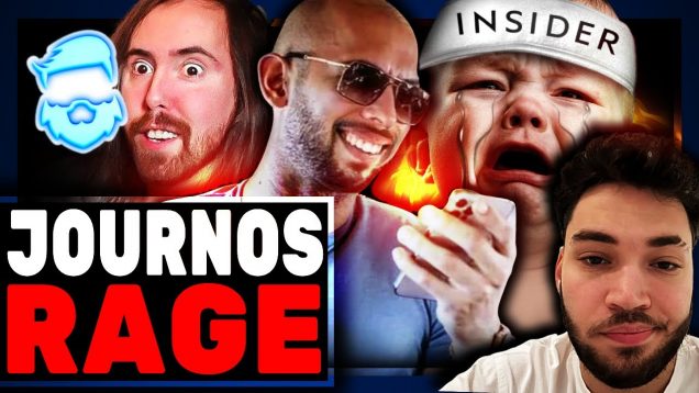 Andrew Tate Support Makes Journos RAGE At Asmongold, Adin Ross, Sneako & More!