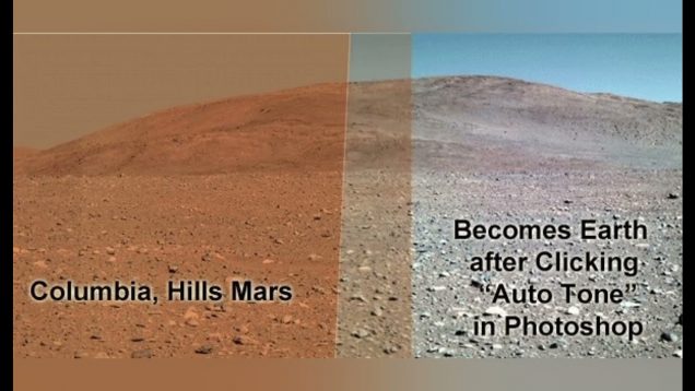 Mars Vs Earth (the lie is obvious)