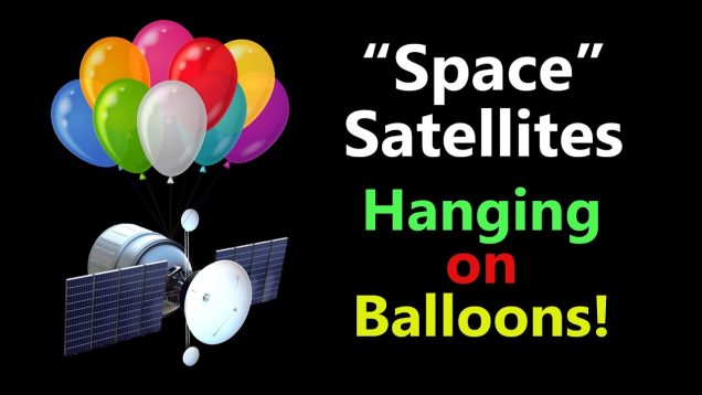 More “Space” Satellites Hanging On Balloons