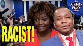 African Journalist SHOUTED Down By WH Press Secretary!
