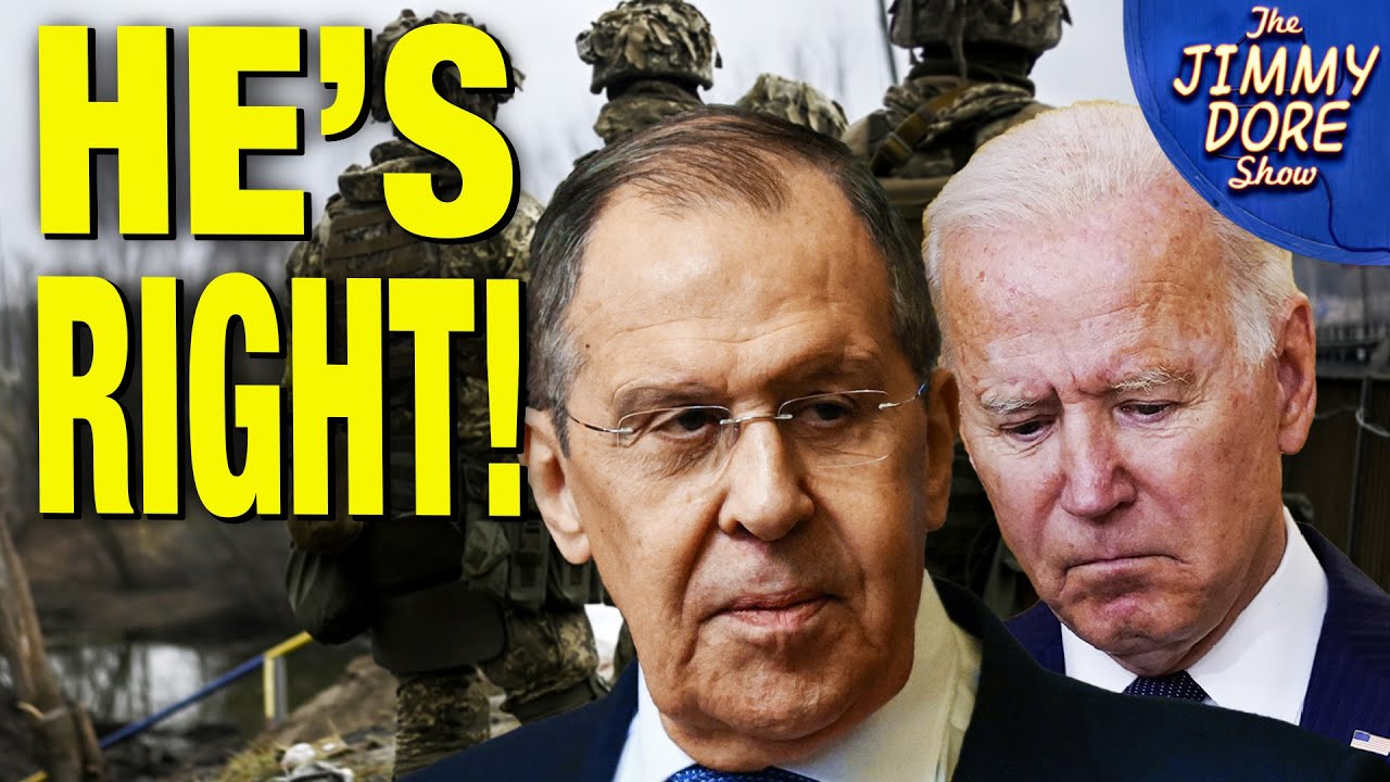 Sergei Lavrov DESTROYS Biden’s Argument On Ukraine