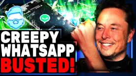 WhatsApp BUSTED Listening To Users Sleep & Accessing The Camera!  Elon Musk Blows The Whistle!