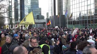 Belgium: Thousands march in anti-vaccination pass protest in Brussels