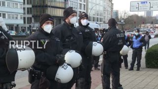 Hamburg sees largest anti-COVID restrictions protest to date with thousands of demonstrators