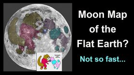 Moon Map of the Flat Earth? Not so fast…