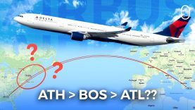 Why Delta’s Athens-Atlanta Flight Had A Boston Stopover EXPLAINED