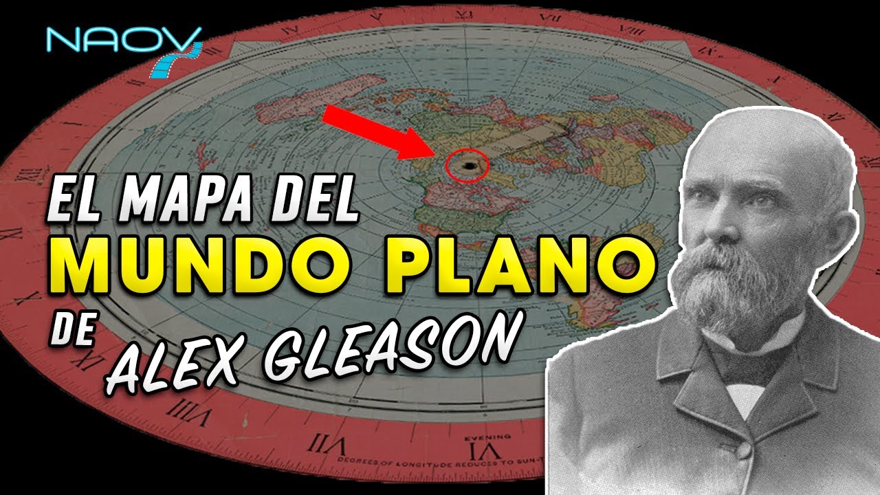 El Mapa del Mundo Plano de Alex Gleason