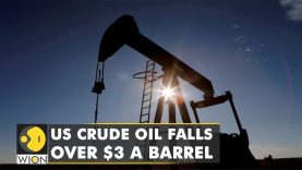 US Crude oil falls over $3 a barrel | Asian shares trade mixed | Business News | World English News