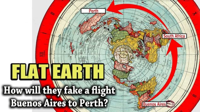 FLAT EARTH – How Will They Fake a Flight Buenos Aires to Perth?