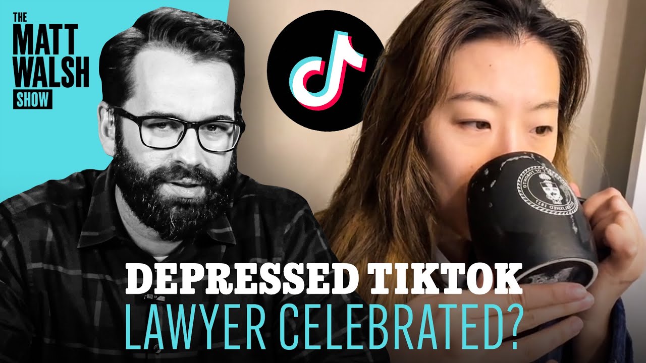 Lazy And Depressed TikTok Lawyer Celebrated For “Bravery”