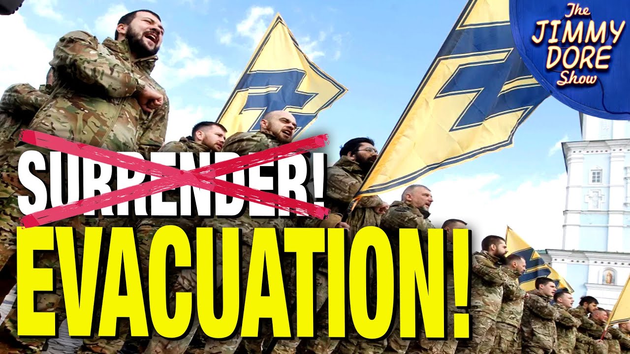 Media Calls Ukrainian Surrender An “Evacuation.” No Kidding