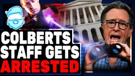 Stephen Colbert Staff ARRESTED In The Capitol Building & Tucker Carlson Demands Justice!