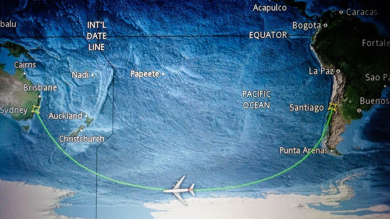 How do Flights Like Sydney-Santiago Work on Flat Earth?