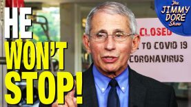 Fauci Caught Lying AGAIN About Recommending Lockdowns